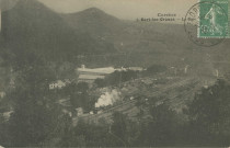 Bort-les-Orgues : "Corrèze - 1. Bort-les-Orgues - La gare".