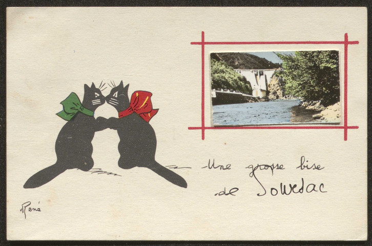 Soursac : "Une grosse bise de Soursac".
