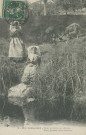 Folklore : "9 - En Limousin - Nous gardons nos chèvres. Nous gardens notra chabras.".
