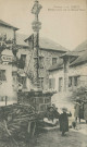 Gimel : "Corrèze - 6. Gimel - Vieille croix sur la Grand'place".