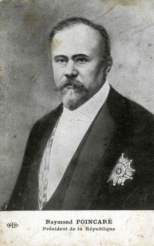 "Raymond Poincaré. Président de la République".