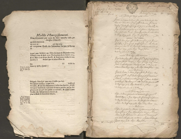 20 mai 1754-17 mars 1755