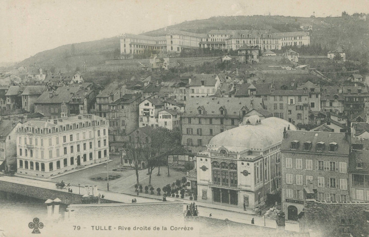 Tulle : "79 - Tulle - Rive droite de la Corrèze".