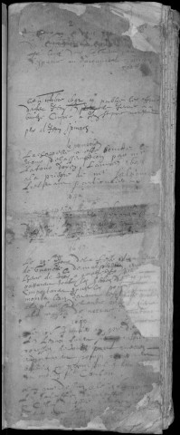 Baptêmes, mariages, sépultures (1632-1700)