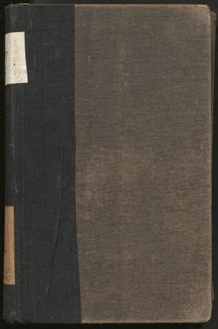 Délibérations du conseil municipal. 06 janvier 1884-25 avril 1909