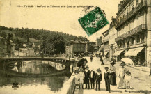"210. - Tulle. - Le pont du Tribunal et le Quai de la République".