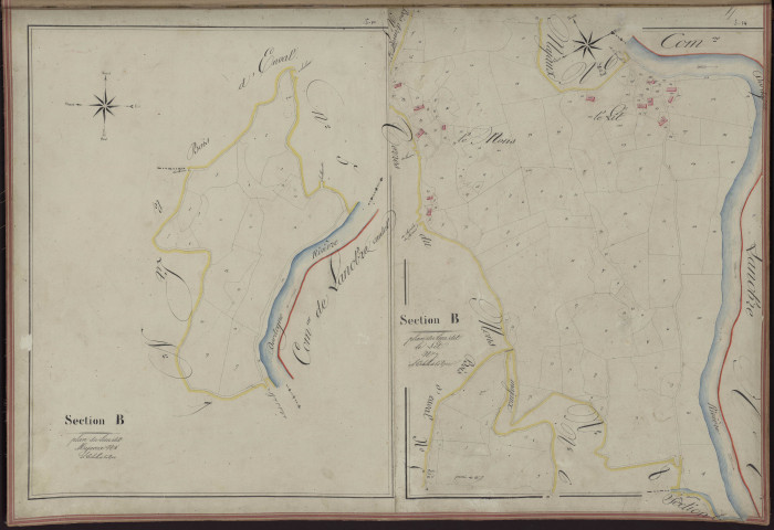 Sections B6-B7 de Majoux et du Lit