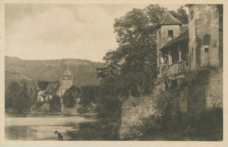 Beaulieu-sur-Dordogne : "La Corrèze illustrée - 108. Beaulieu-sur-Dordogne - La maison de la Clarisse".