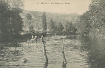 Brive-la-Gaillarde : "30 Brive - Les bains aux Bordes".