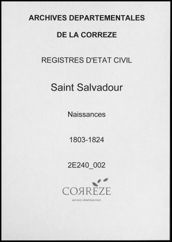 Naissances (1803-1824)