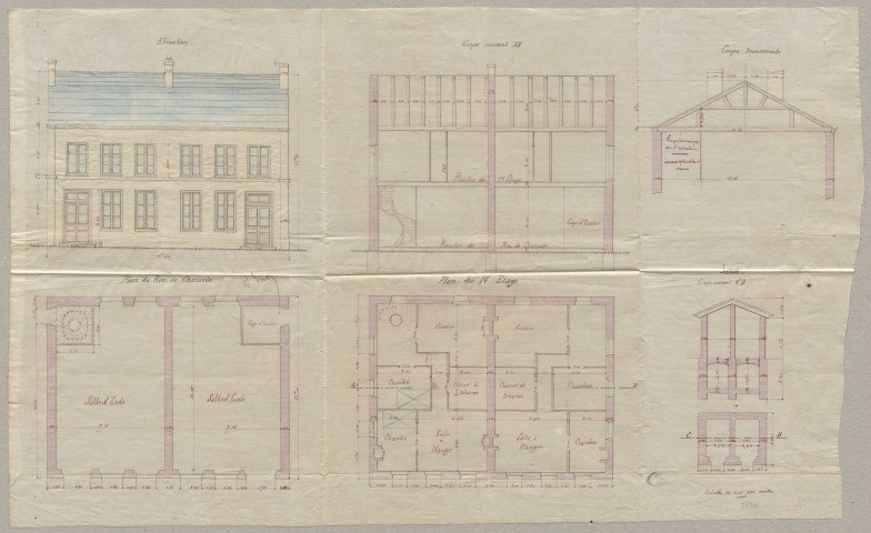 Maison d'école.