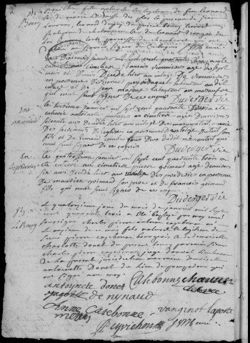 Baptêmes, mariages, sépultures (1743-1752)