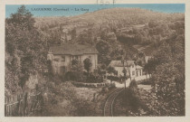 Laguenne : "Laguenne (Corrèze) - La gare".
