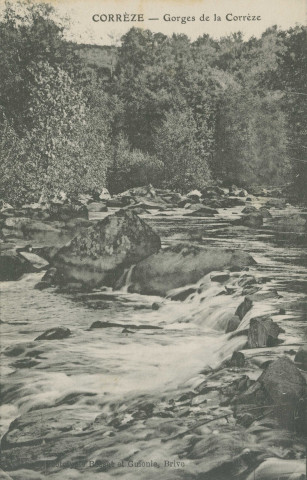 Corrèze, vallée de la Corrèze : "Corrèze - Gorges de la Corrèze".