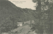 Bar : "Bar (Corrèze) - Route de Gimel - avenue de la gare".