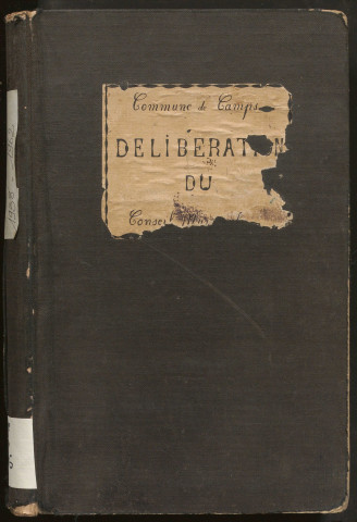 Délibérations du conseil municipal. 04 septembre 1938-29 juillet 1962