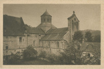 Aubazine : "Obazine (Corrèze) - Abbaye cistercienne (XIIe s.) - Eglise abbatiale".