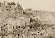 Rocamadour : vue générale.