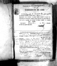 Naissances, mariages, décès (1883-1892)
