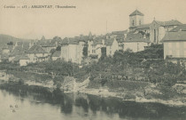 Argentat : "Corrèze - 253 - Argentat, l'Escondamine".