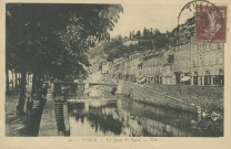 Tulle : "31- Tulle - Le quai de Lyon".