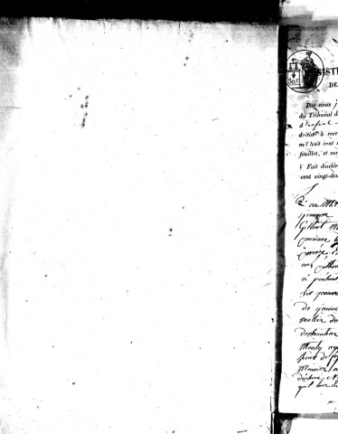 Naissances, mariages, décès (1823-1832)