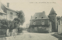 Le Lonzac : "Corrèze - 269 - Le Lonzac, place de la Poste".