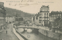 Tulle : "La Corrèze illustrée - 8 Tulle - Les quais et la Corrèze".