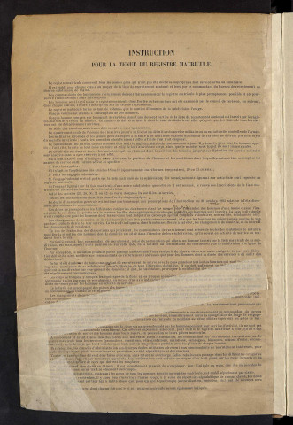Classe 1917 : matricules 1001 à 1500.