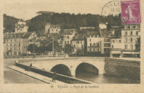 Tulle : "39 Tulle. - Pont de la Barrière".