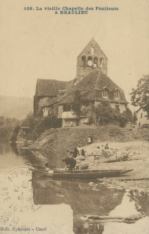 Beaulieu-sur-Dordogne : "109. La vielle chapelle des Pénitents à Beaulieu".