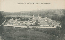 Beyssac : "Corrèze - 17 - Le Glandier - vue d'ensemble".