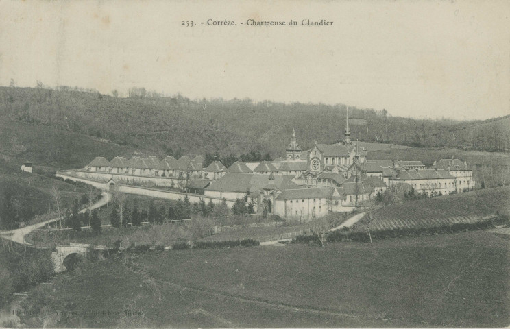 Beyssac : "253. - Corrèze - Chartreuse du Glandier".