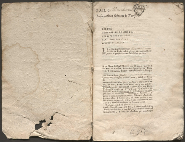 2 janvier 1758-15 janvier 1760