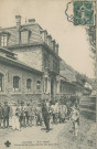Bort-les-Orgues : "Corrèze - 157 - Bort - Usine Saint-Jacques, sortie des ouvriers".