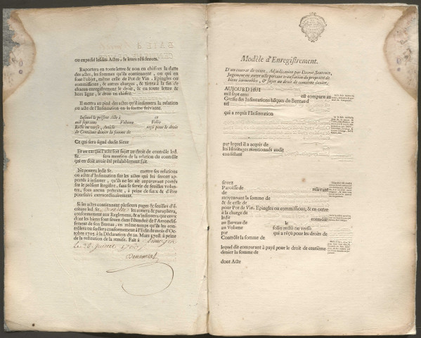 12 août 1760-5 février 1762