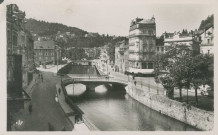 Tulle : "177 Tulle. - Vue sur les quais".
