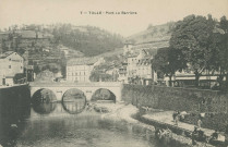 Tulle : " 7 - Tulle - Pont la Barrière". Le collège Clemenceau n'est pas encore construit.