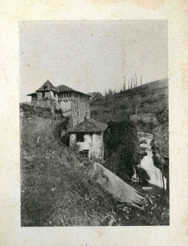 Le moulin des Brochs, rive droite de la Céronne.