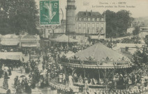 Brive-la-Gaillarde : "Corrèze - 18 - Brive - La Guierle pendant les foires franches".
