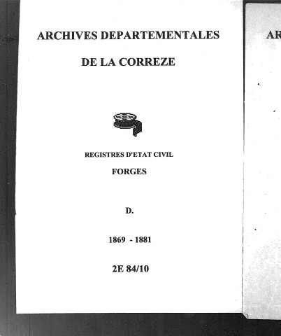 Décès (1869-1881)