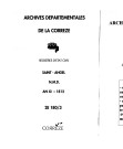 Naissances, mariages, décès (1803-1812)