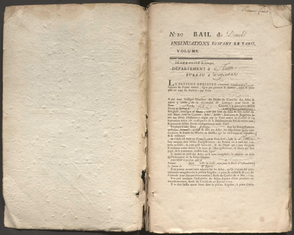 1er janvier 1779-12 novembre 1781