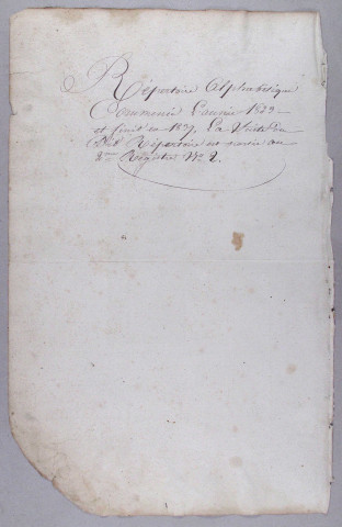 Répertoire alphabétique : A-L