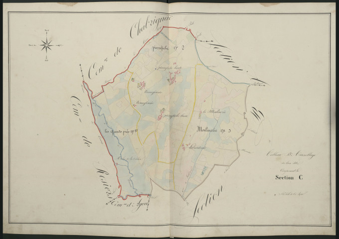 Tableau d'assemblage de la section C