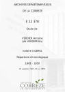 Répertoire chronologique : 21 septembre 1843-22 juin 1859