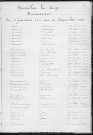 Tables décennales des naissances (1913-1922)