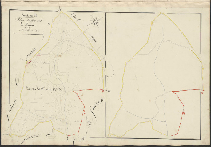 Section B3 de la Clavière