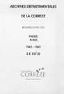 Naissances, mariages, décès (1853-1862)