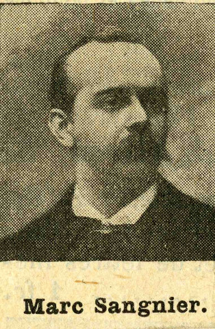 Portrait de Marc Sangnier.